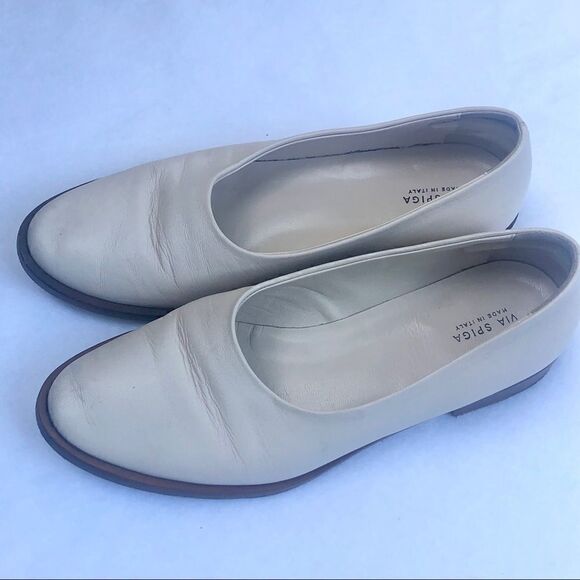 VIA SPIGA PALOMA SLIP ON FLAT SZ 6 EUC - Picture 9 of 16